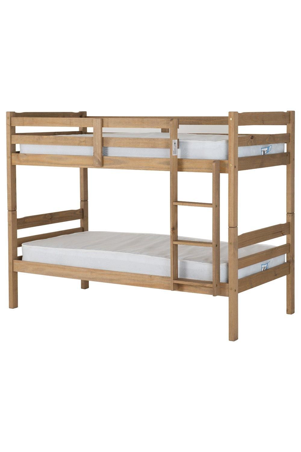 Seconique Panama 3' Single Bunk Bed in Natural