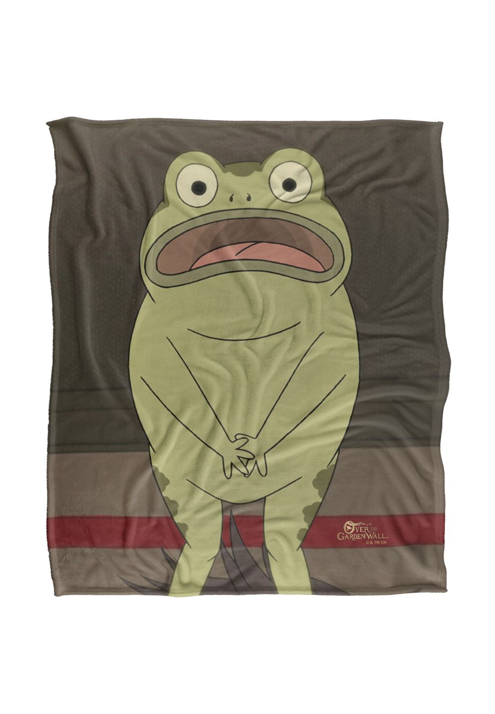 Cartoon Network Over The Garden Wall Greg'S Frog Is Naked Silky Touch Super Soft Throw Blanket 152 X 127 cm in White