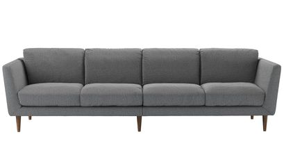 Holly 4 Seat Sofa in Harbour Grey Whitstable - sofa.com