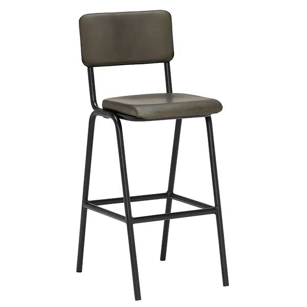 Twyford Leather Bar Stool