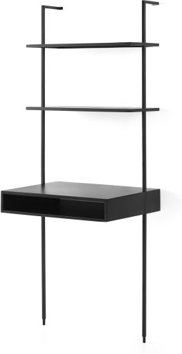 Solomon Leaning Desk, Black