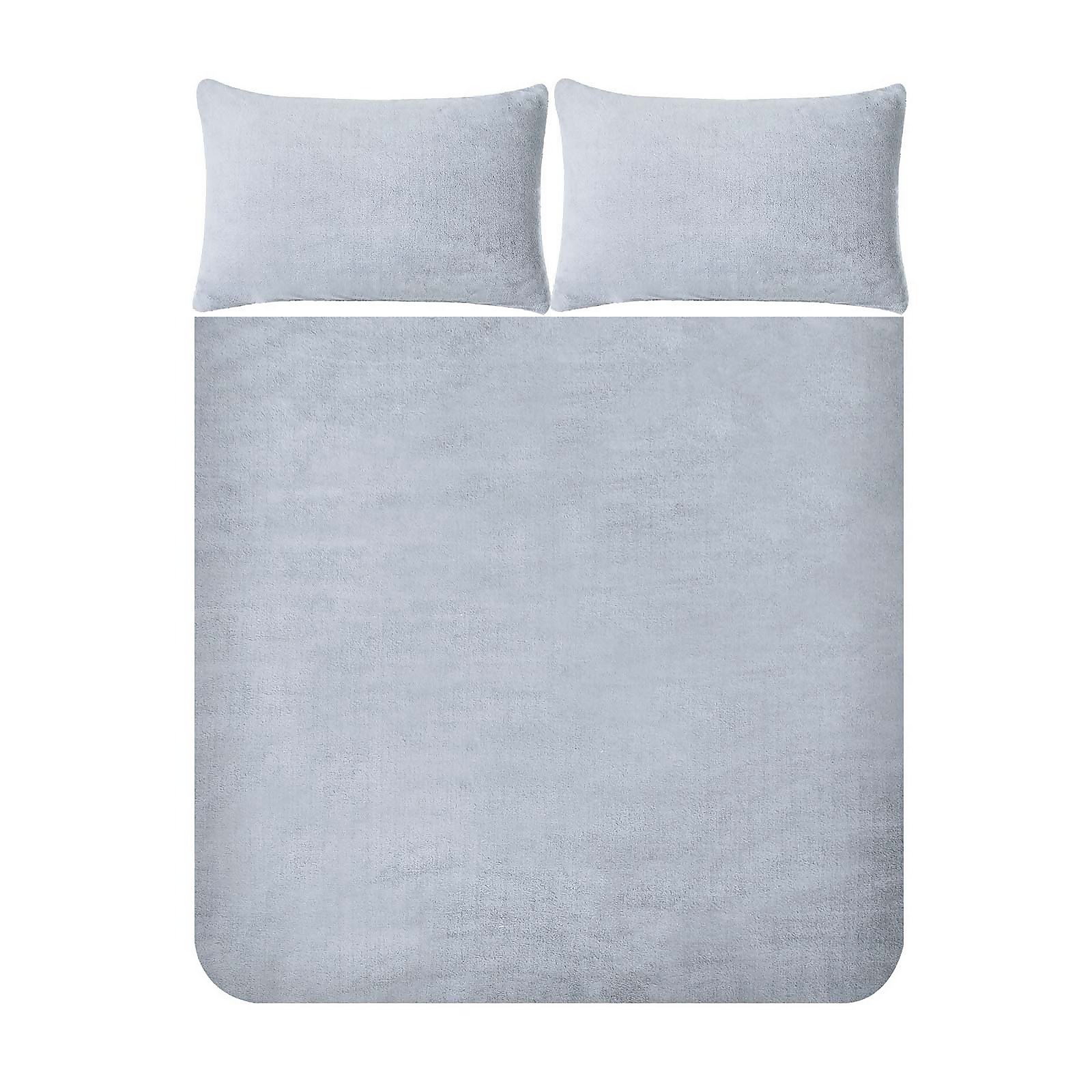 Snuggle Fleece Bedding Set - Vapour - King