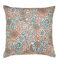 55x55cm Scatter Cushion in Sunset Country Rose - sofa.com