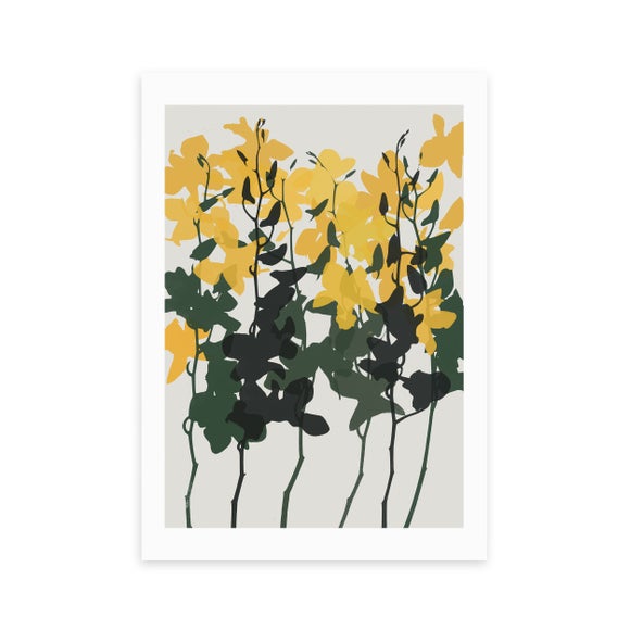 East End Prints Orchids 7 Print