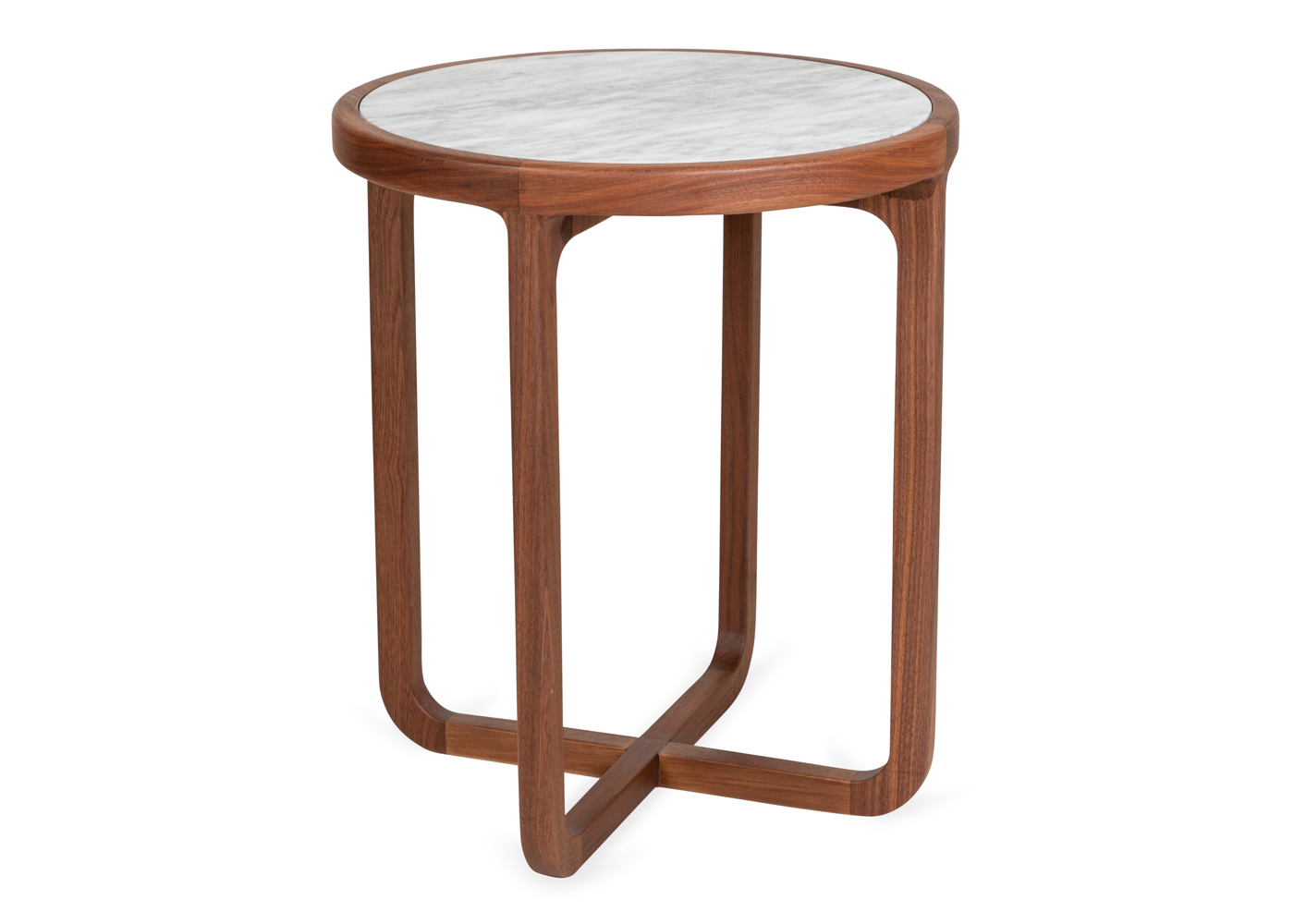 Heal's Anais Side Table White Marble