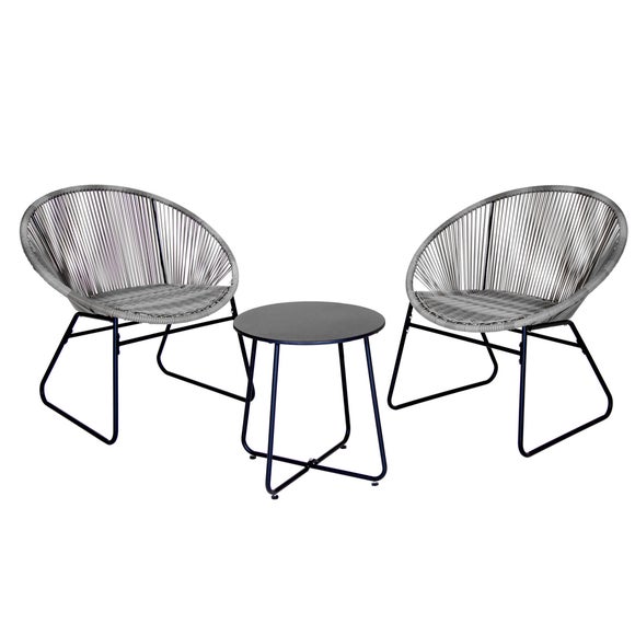 Charles Bentley Zanzibar Tea for Two Bistro Set