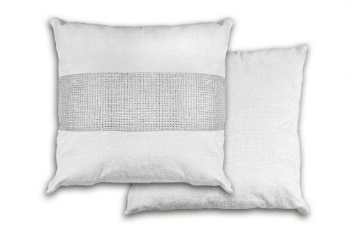 New Edge Blinds Melia Cushion Cover in White