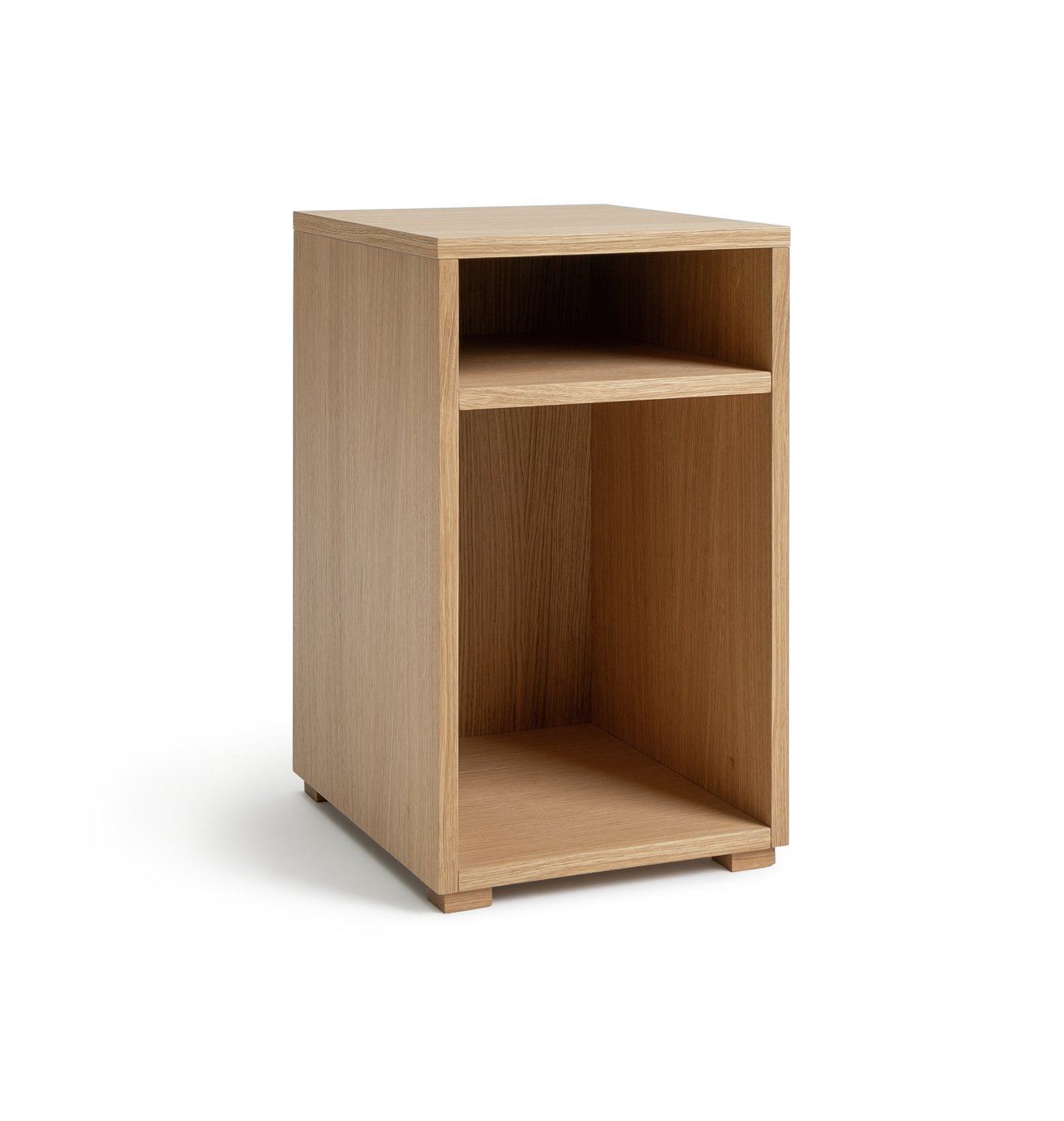 Habitat Beck Slim Bedside Table - Oak