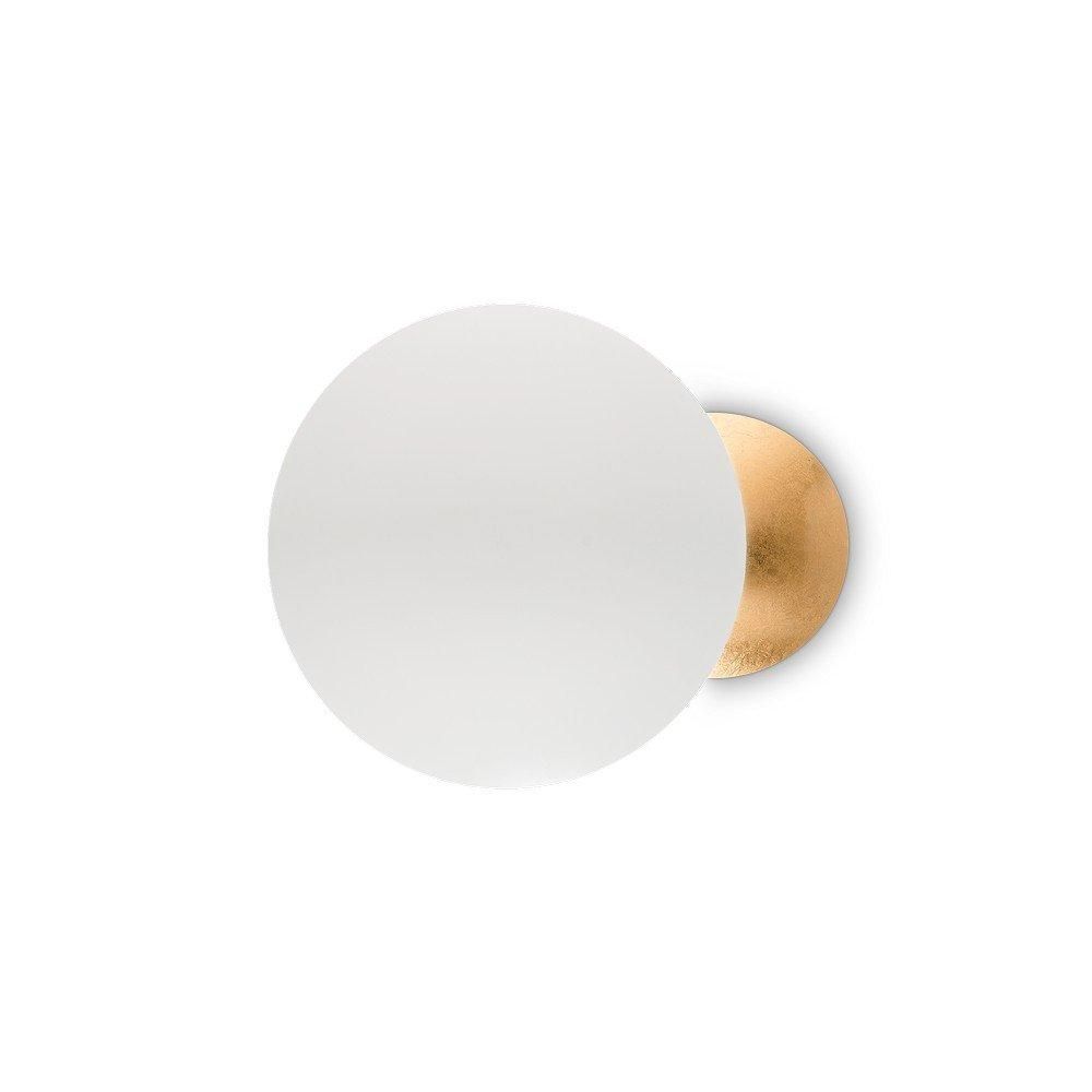 Netlighting Eclissi LED Decorative Wall Light White Gold 3000K