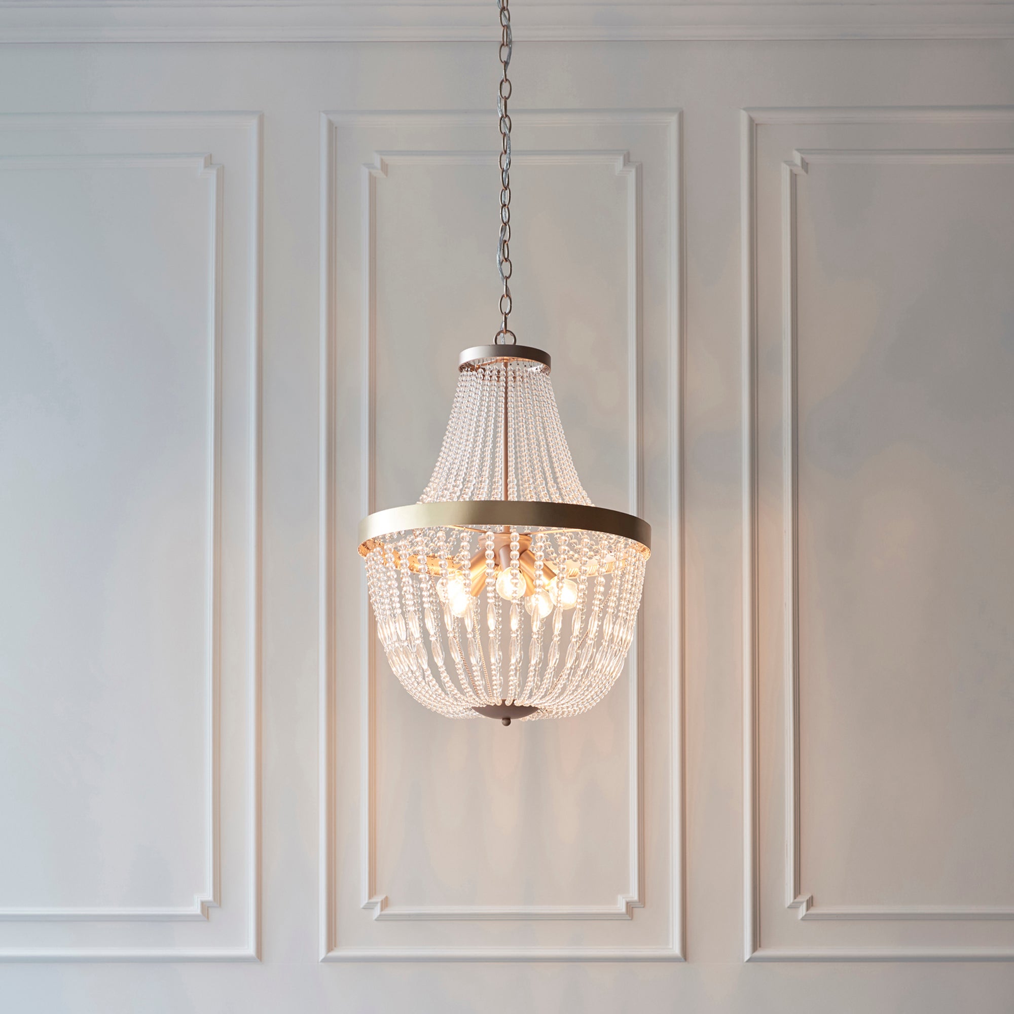 Vogue Celine 5 Light Ceiling Fitting Gold Gold