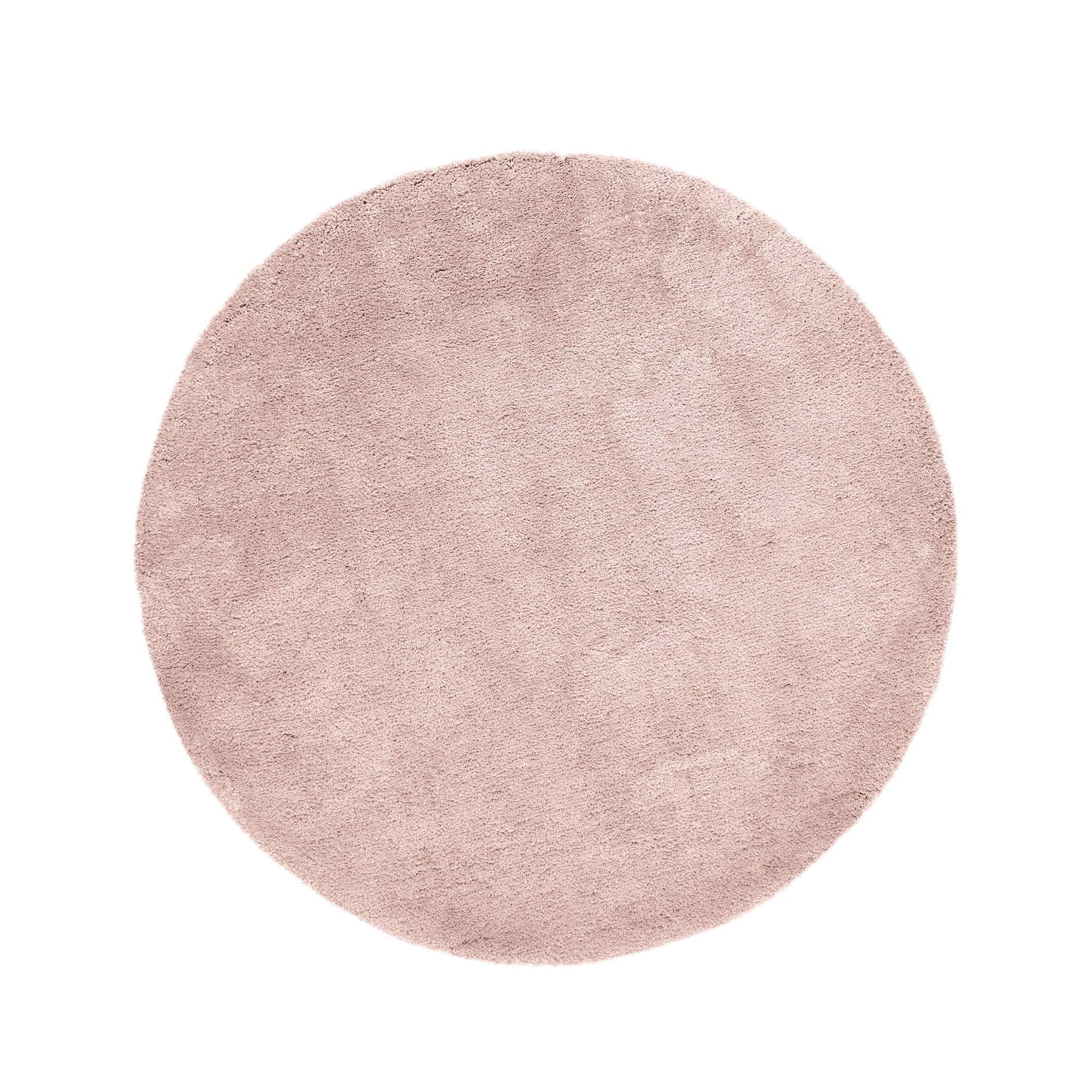 Teddy Bear Circle Rug Pink