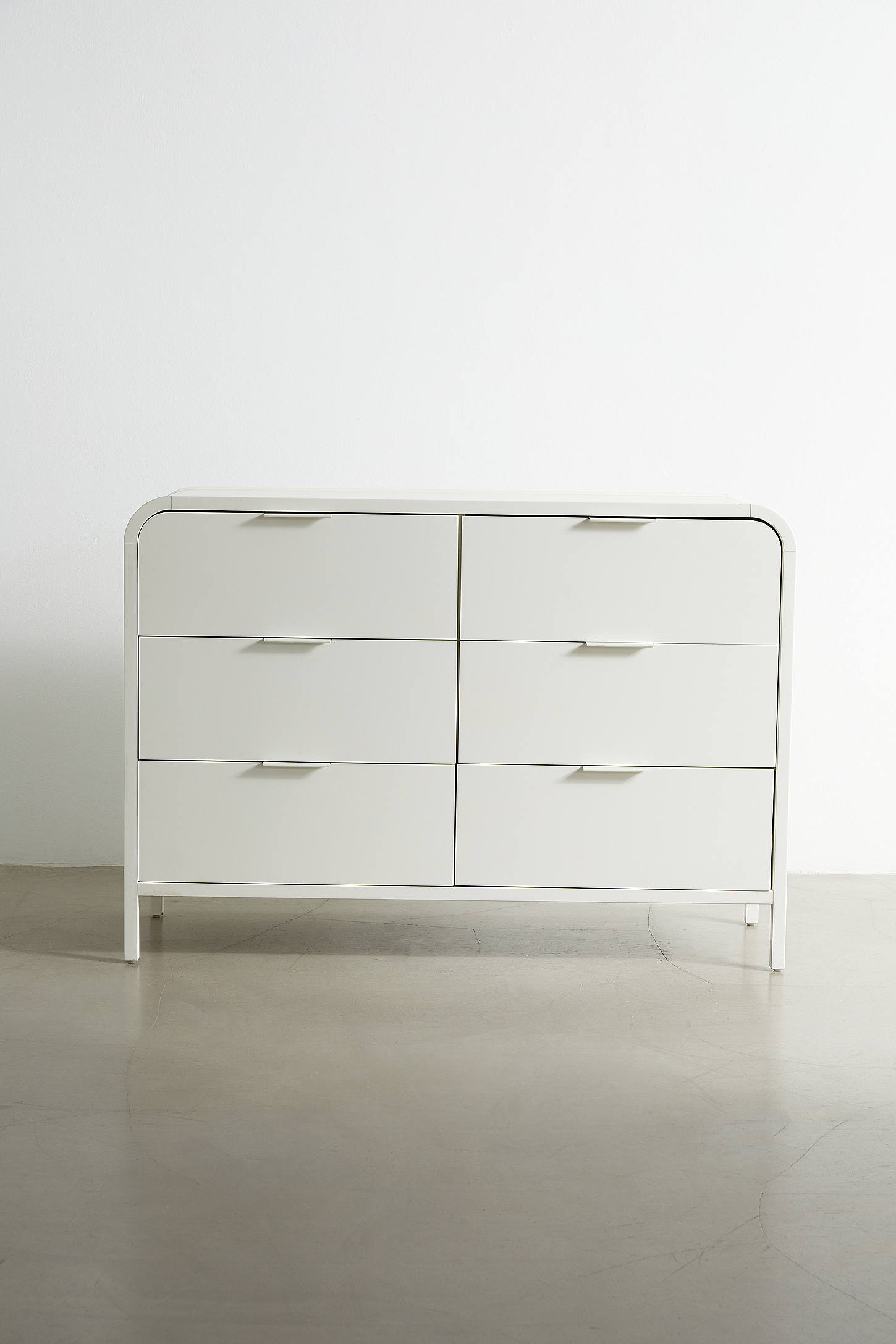 Kane 6-Drawer Dresser - Cream