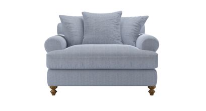 Teddy Loveseat Sofabed in Uniform House Herringbone Weave - sofa.com