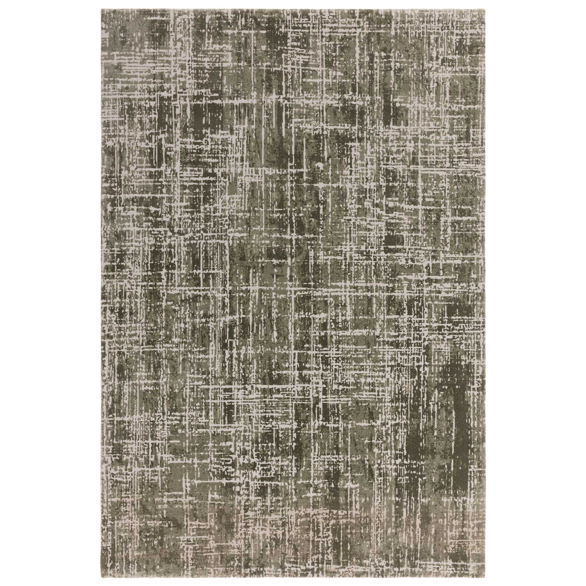 Lagos 160X230Cm Rug Abst Green, Square Polypropylene | W160cm | Barker & Stonehouse