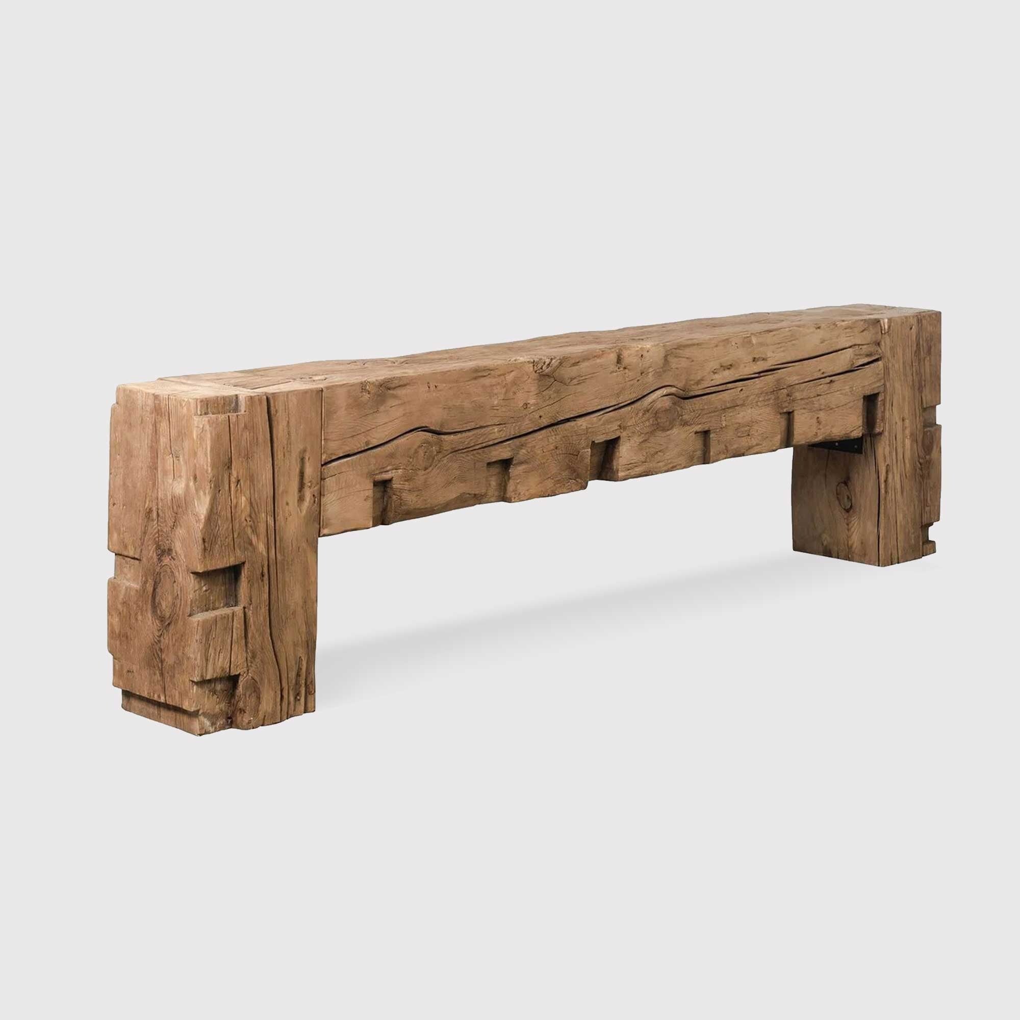 Timothy Oulton English Beam Console 300x40cm Table, Neutral Wood | Barker & Stonehouse