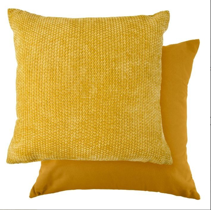 New Edge Blinds Pica Collection Cushion Cover in Yellow