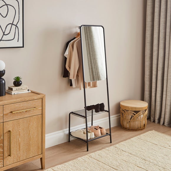 Clothes Rail with Mirror