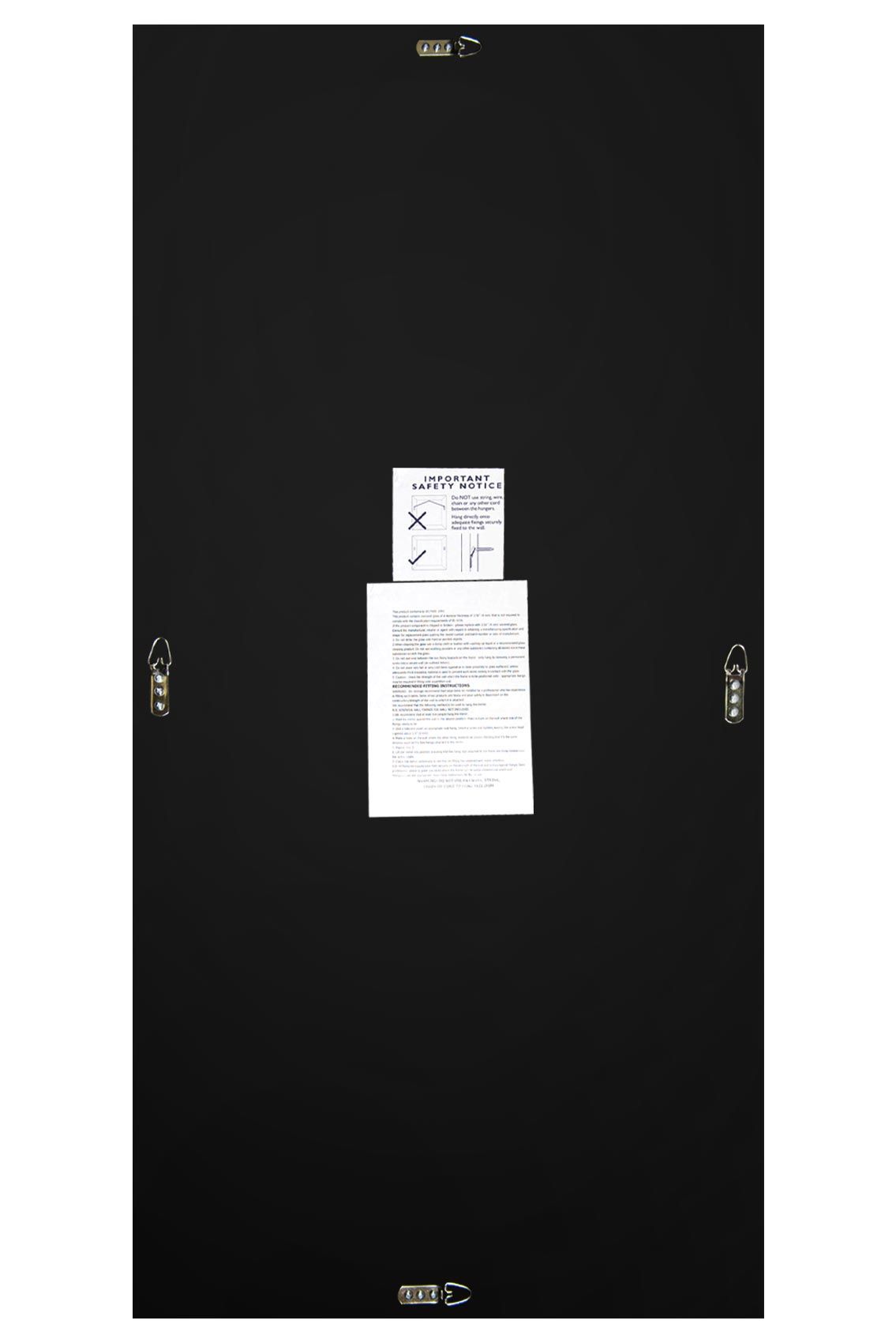 MirrorOutlet All Glass Modern Bevelled Wall or Leaner Mirror 59" X 24" (150x60CM) in Silver 3
