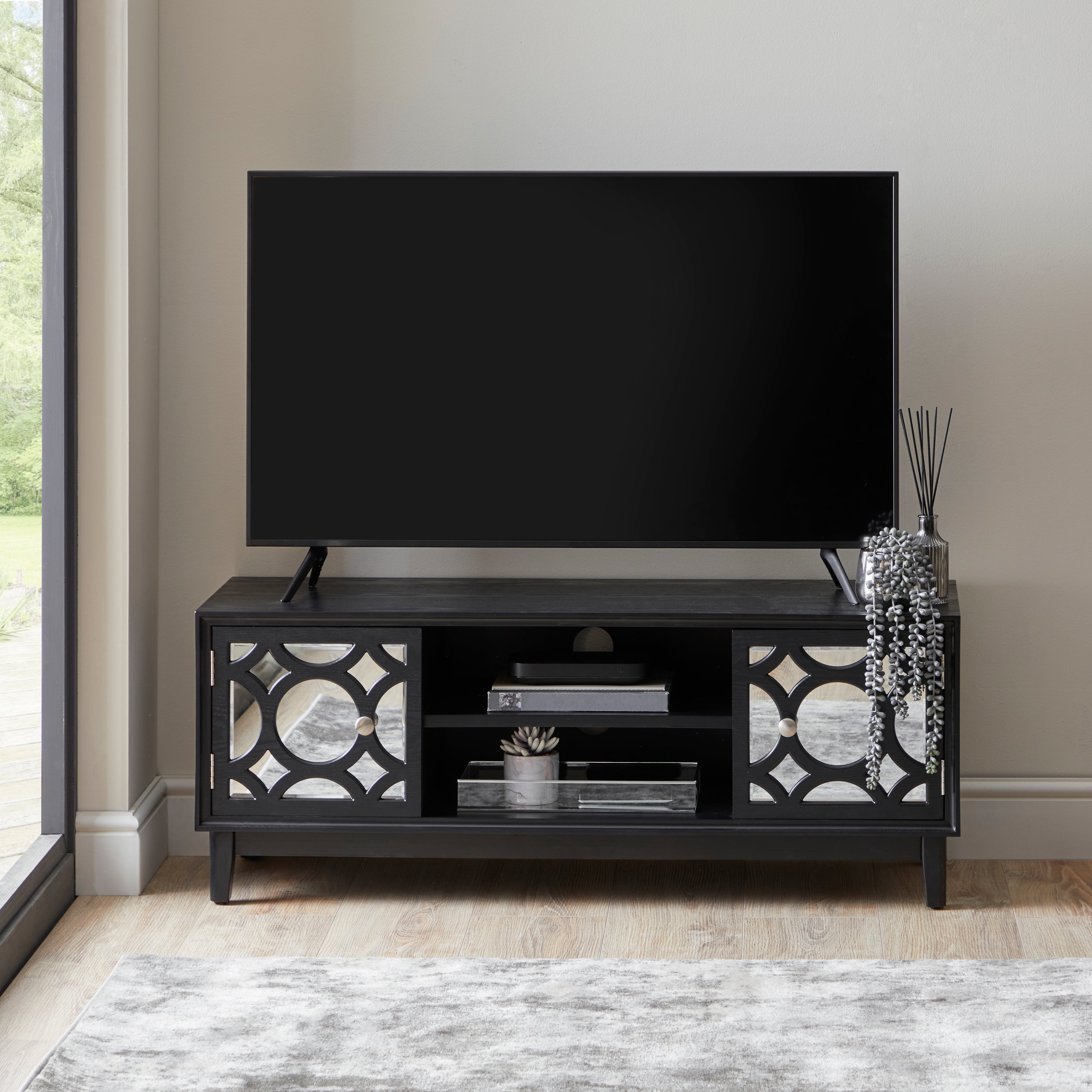 Delphi Black TV Unit Black