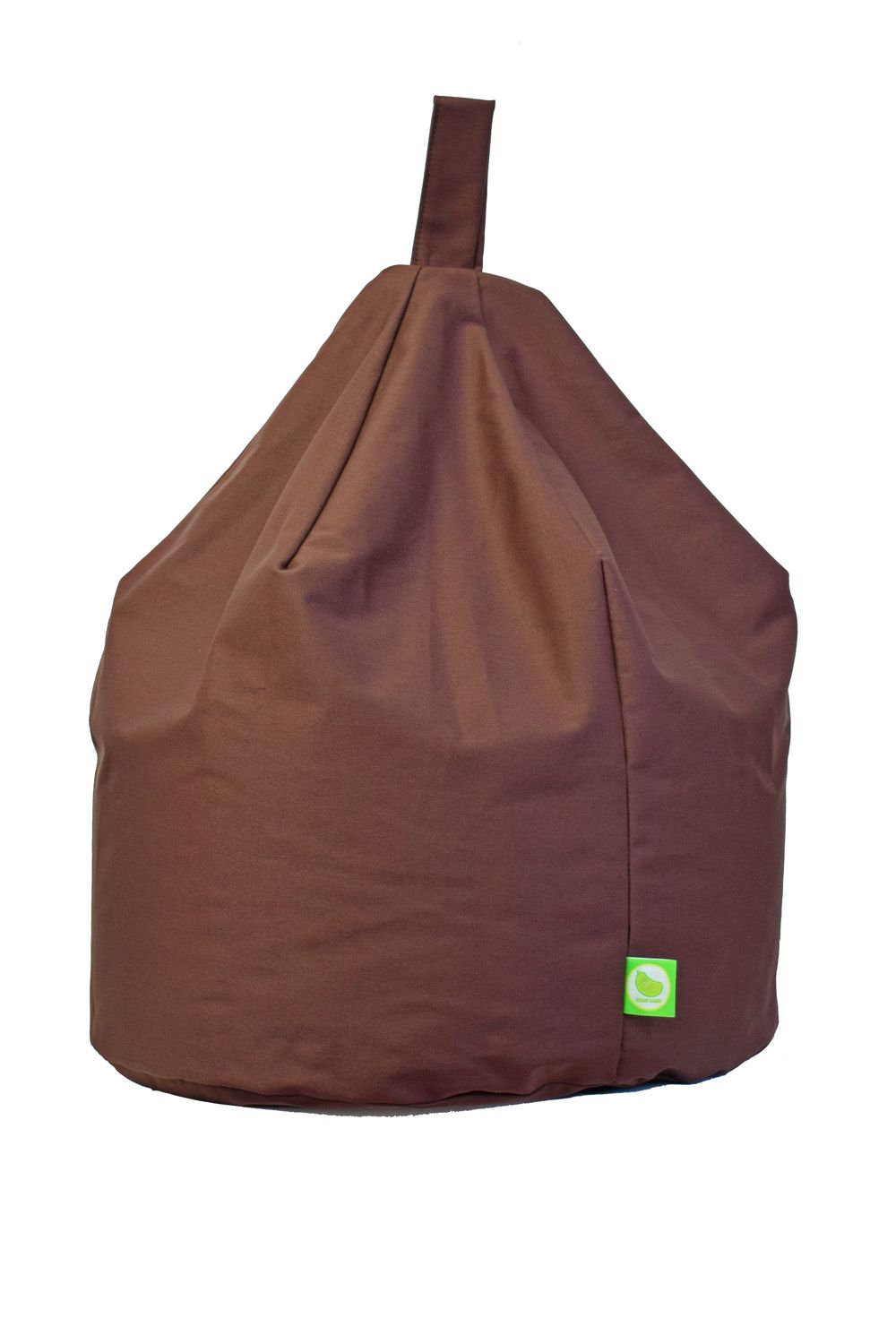 Bean Lazy Cotton Twill Chocolate Bean Bag Child Size in Brown