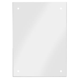 Croydex Large Basic Bathroom Mirror  - Silver