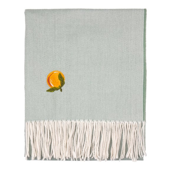 furn. Fruits Orange Throw Blanket 130cm x 180cm 3