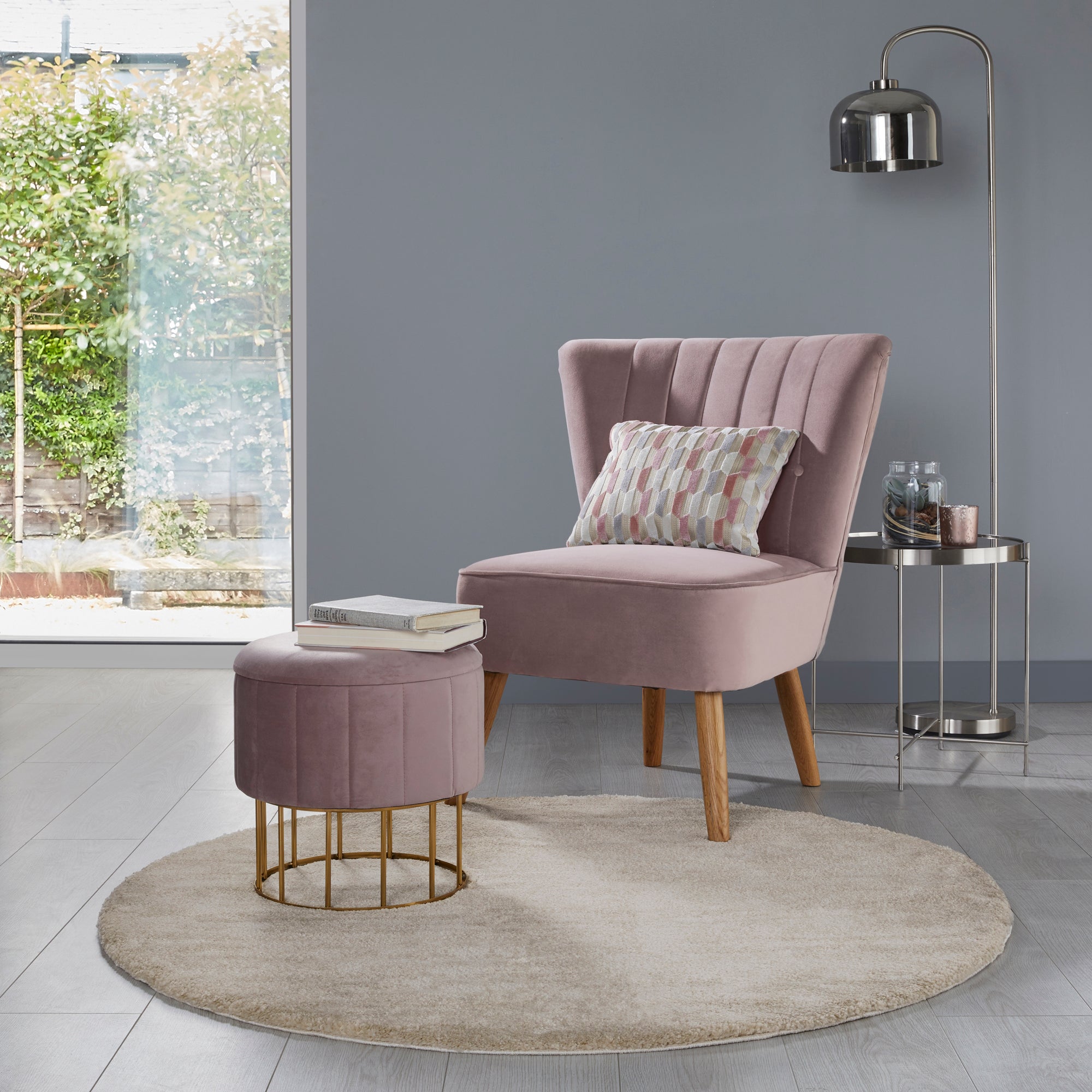 Jude Circle Rug Cream