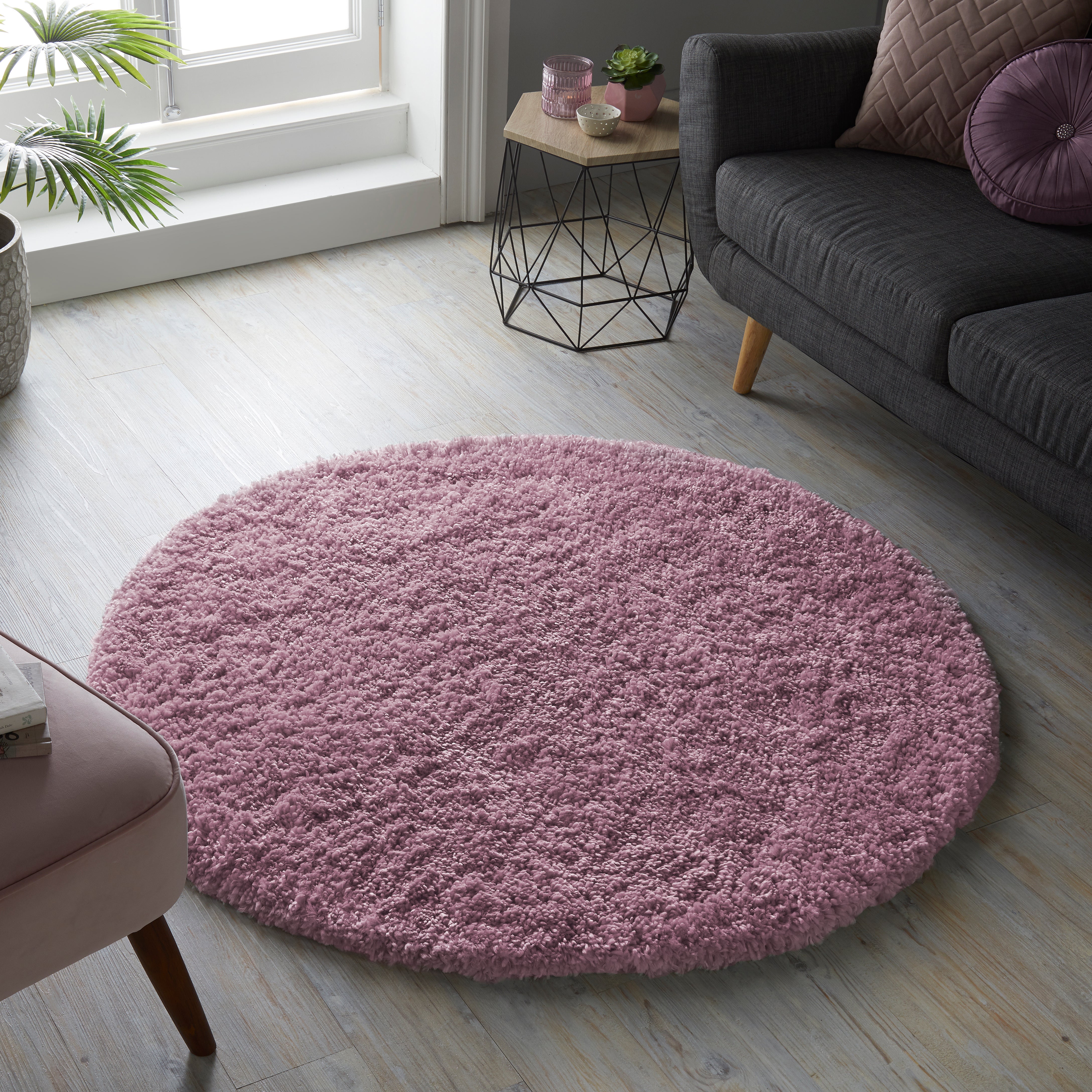 Sparks Circle Rug Sparks Pink