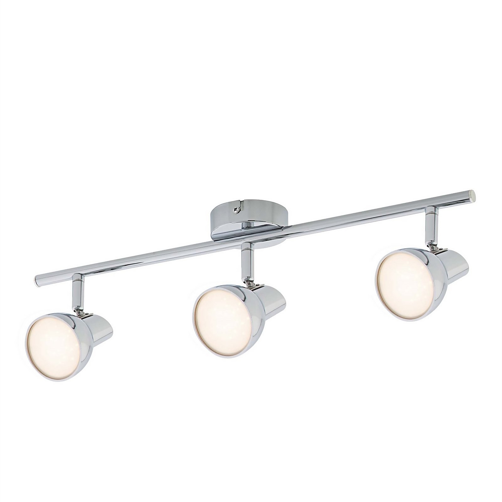 Apollo 3 Bar LED Chrome Spotlight