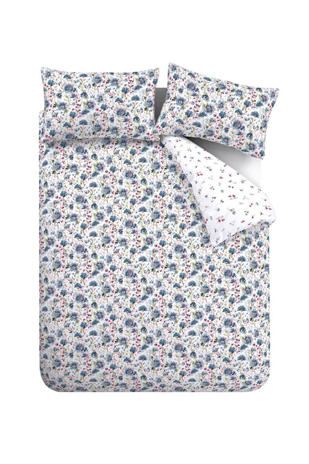 Bianca 'Brushed Cotton Ophelia' Floral Reversible Duvet Cover Set 5