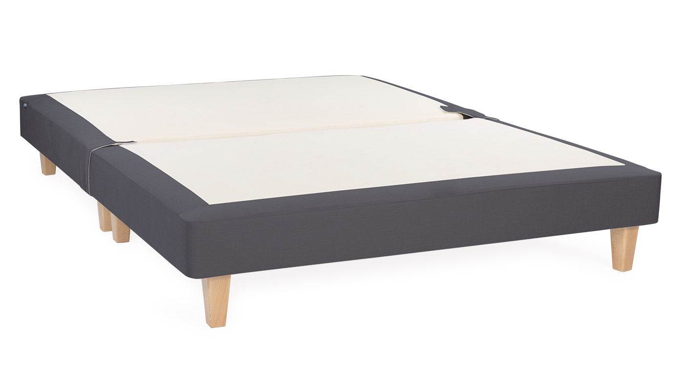 Heal's Heal's Shallow Divan King Dolly Armour Light Turned Solid Wood Feet