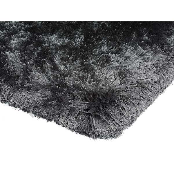 Plush Hand Woven Rug  Slate