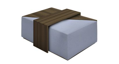 Astaire Modular Coffee Table Set Footstool in Uniform House Basket Weave - sofa.com