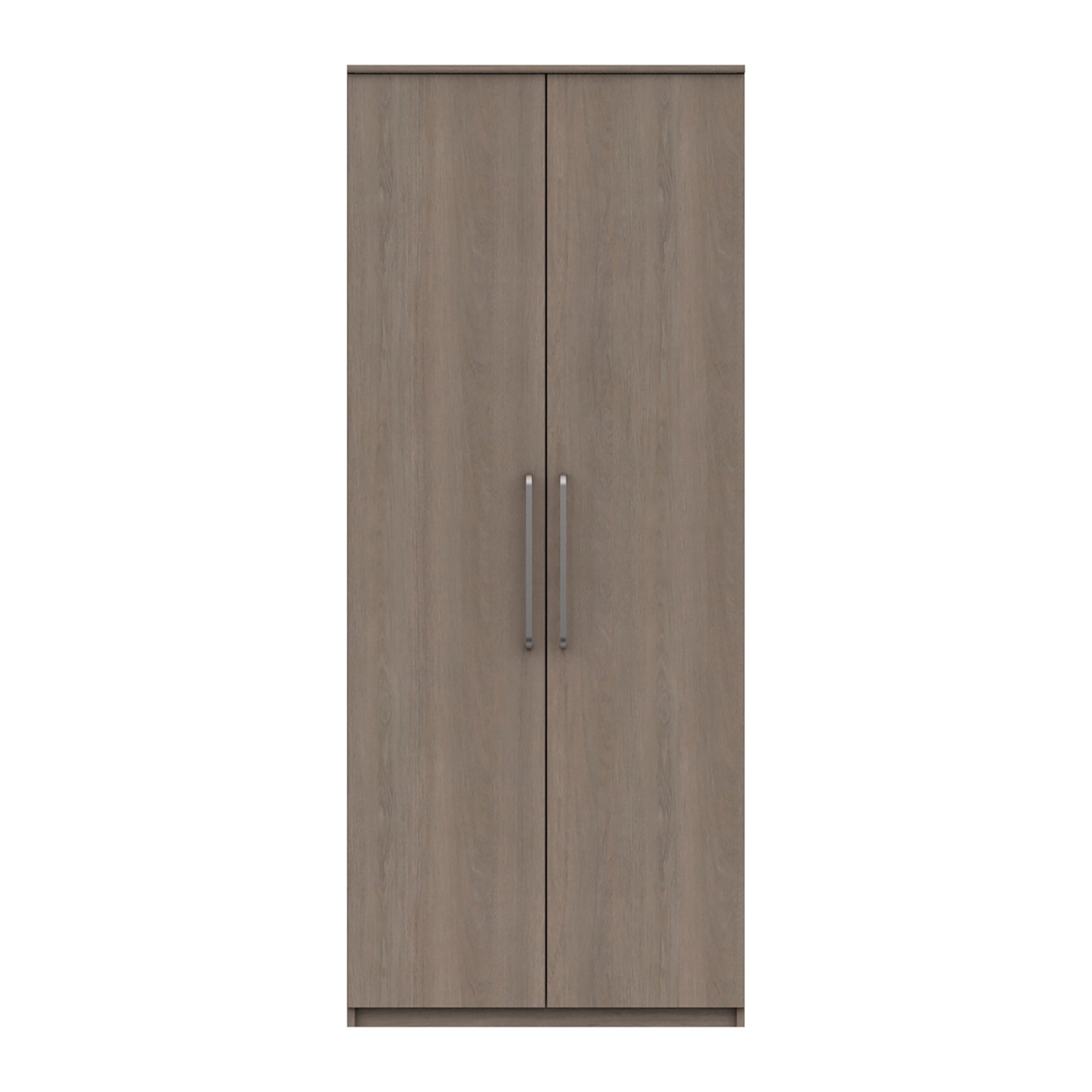 Parker Beige 2 Door Wardrobe Brown