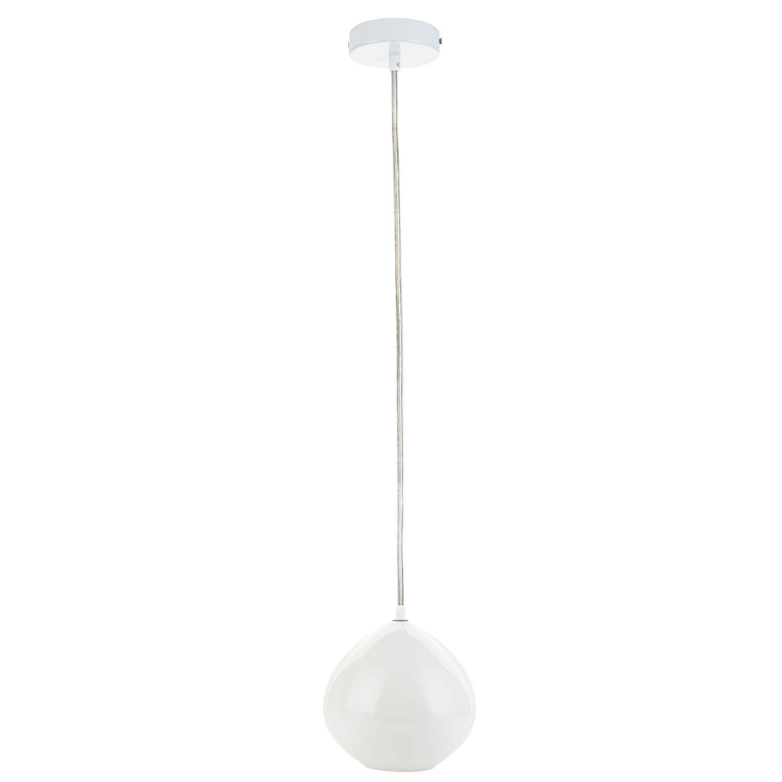 White Glass Electrical Fitting