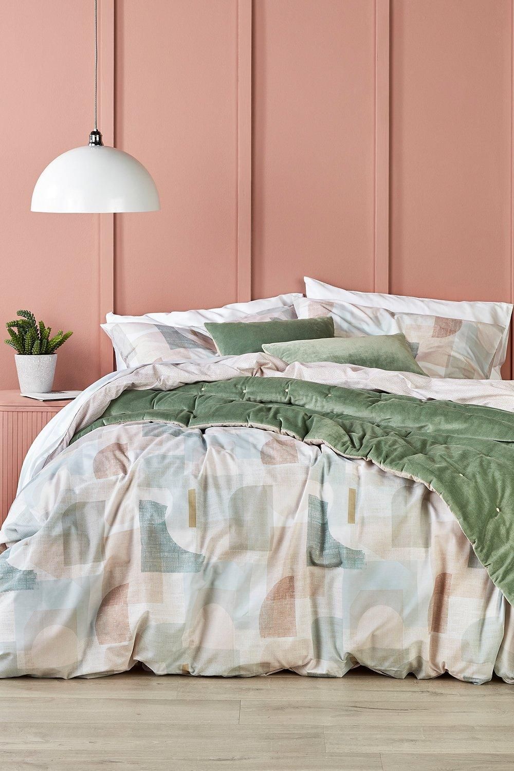 CHRISTY 'Jaipur' Quilted Velvet Throws in Jade
