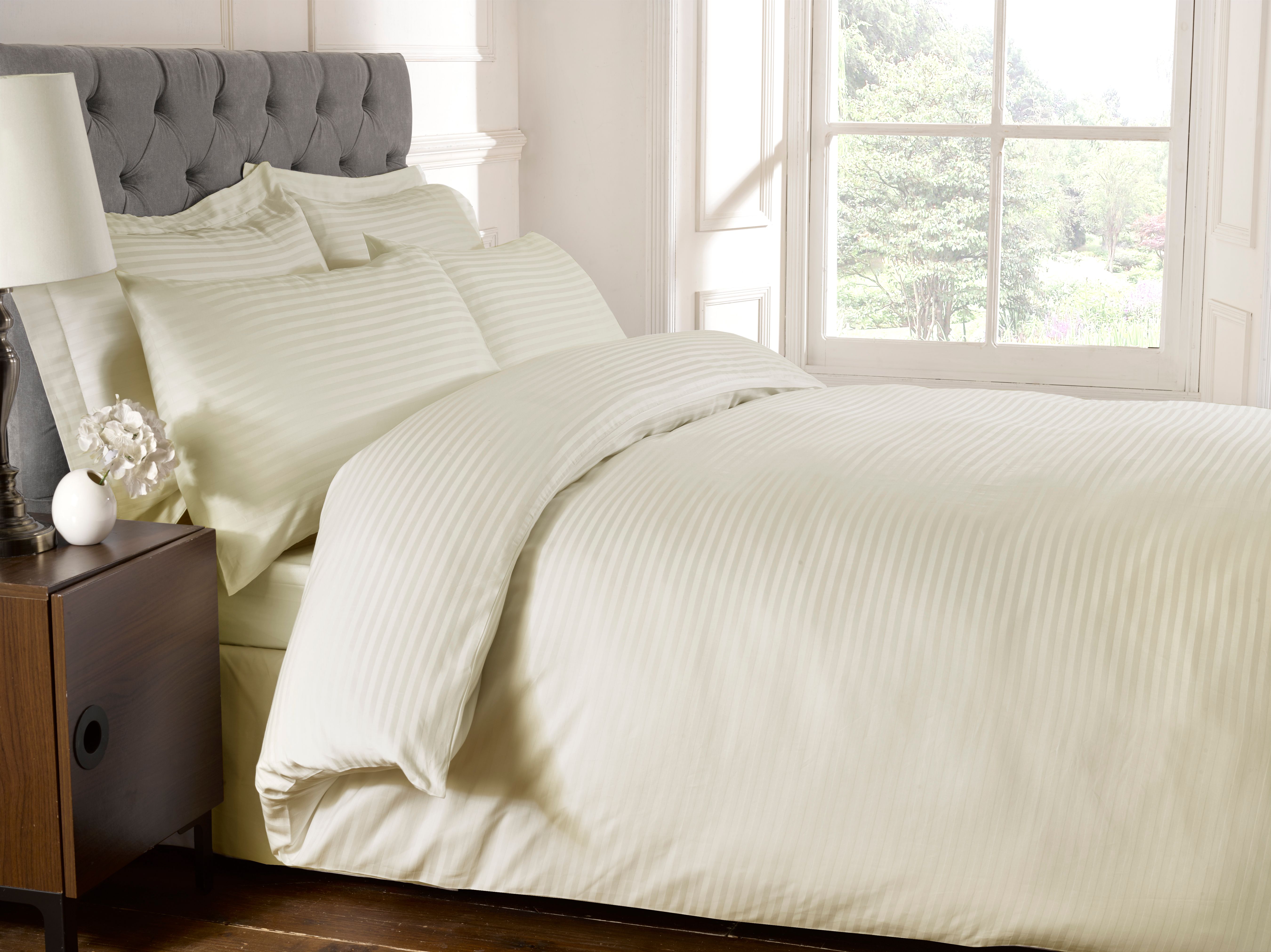 Rapport Home 250 Thread Count Oxford Pillowcase Each in Cream