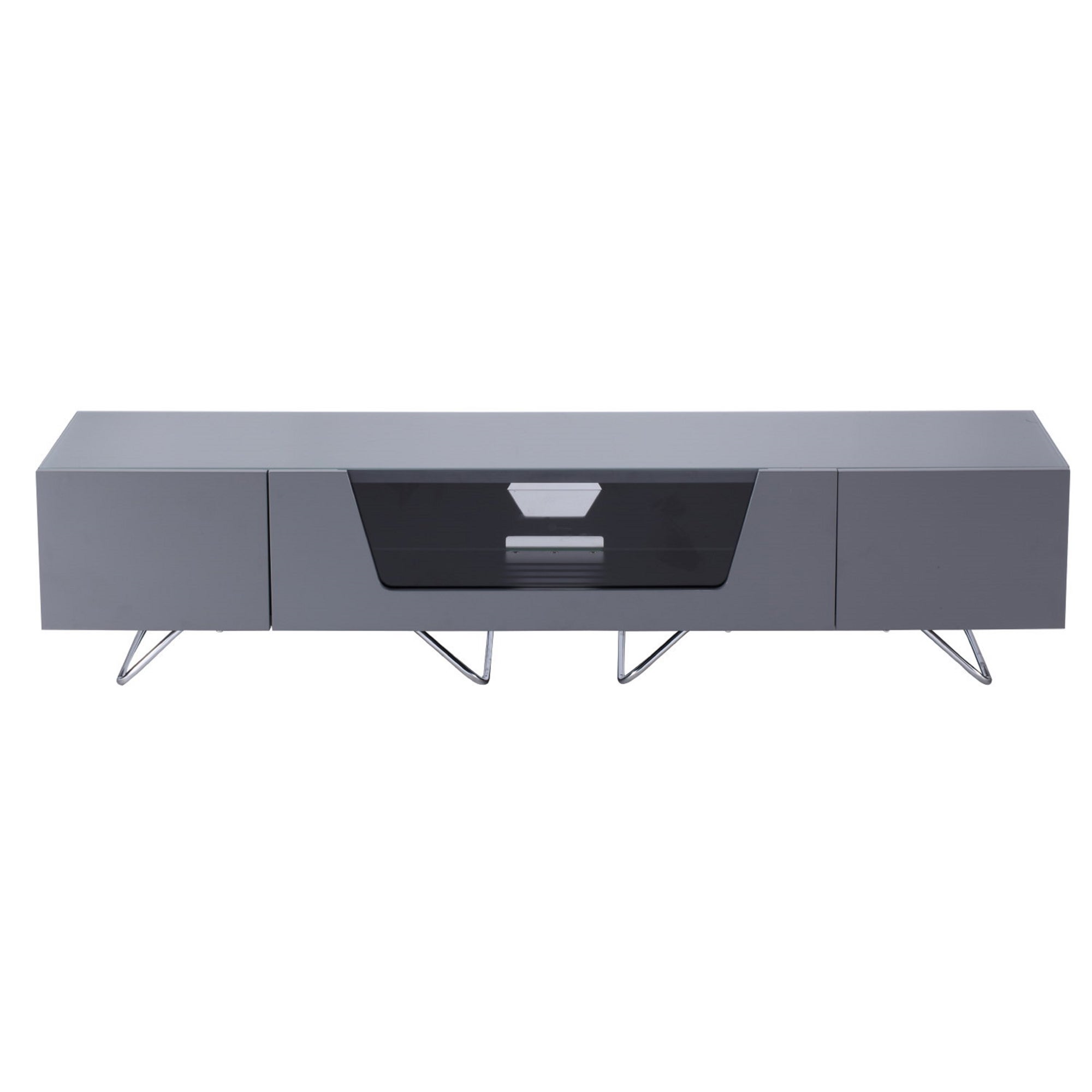 Chromium Extra Wide TV Unit Grey