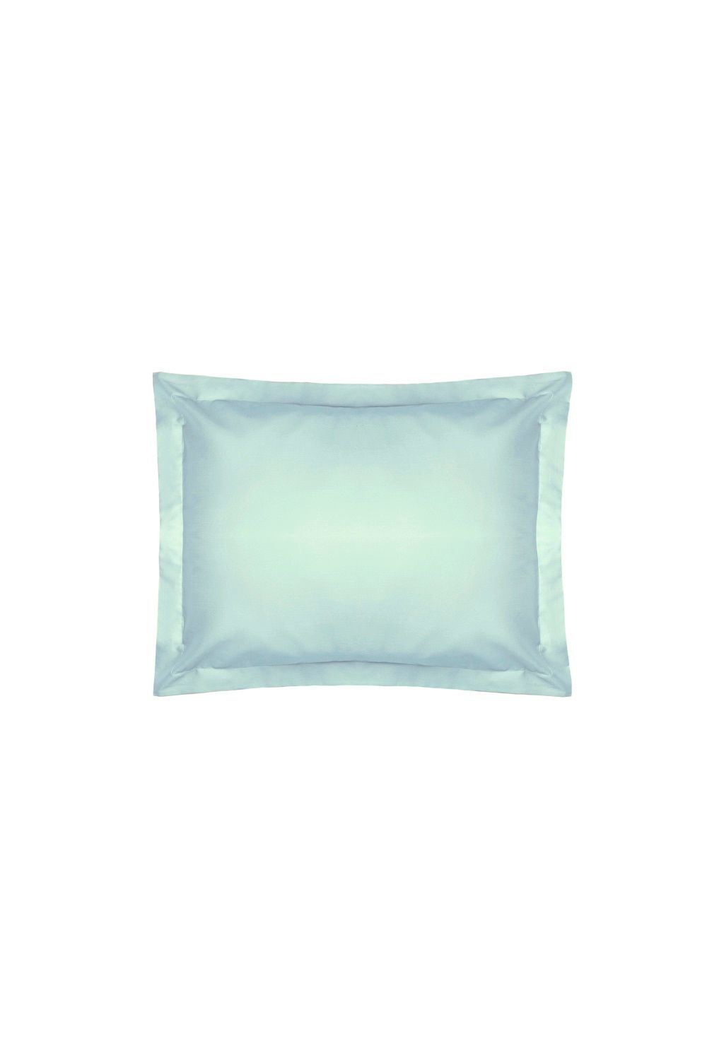 Belledorm Easy Care 200 Thread Count Cotton Polyester Percale Oxford Pillowcase in Duck Egg Blue