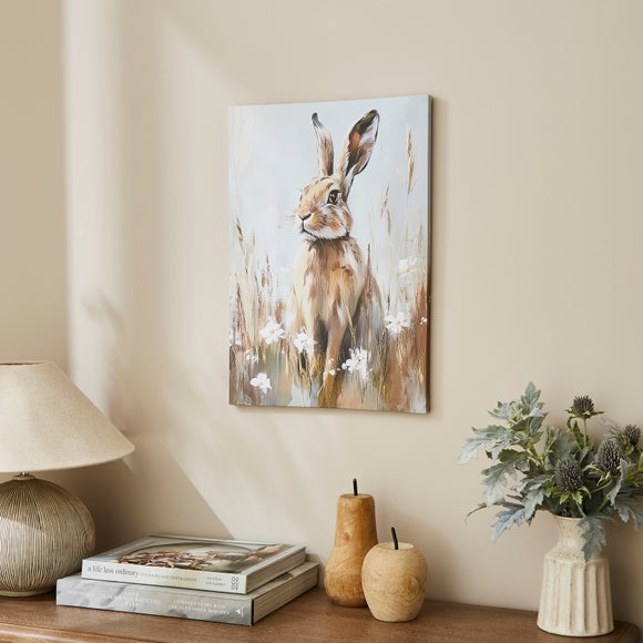 Meadow Hare Canvas