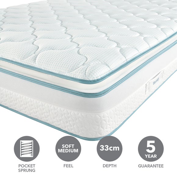 Silentnight Ultragel Cool-to-Touch 2000 Pocket Pillowtop Hybrid Mattress