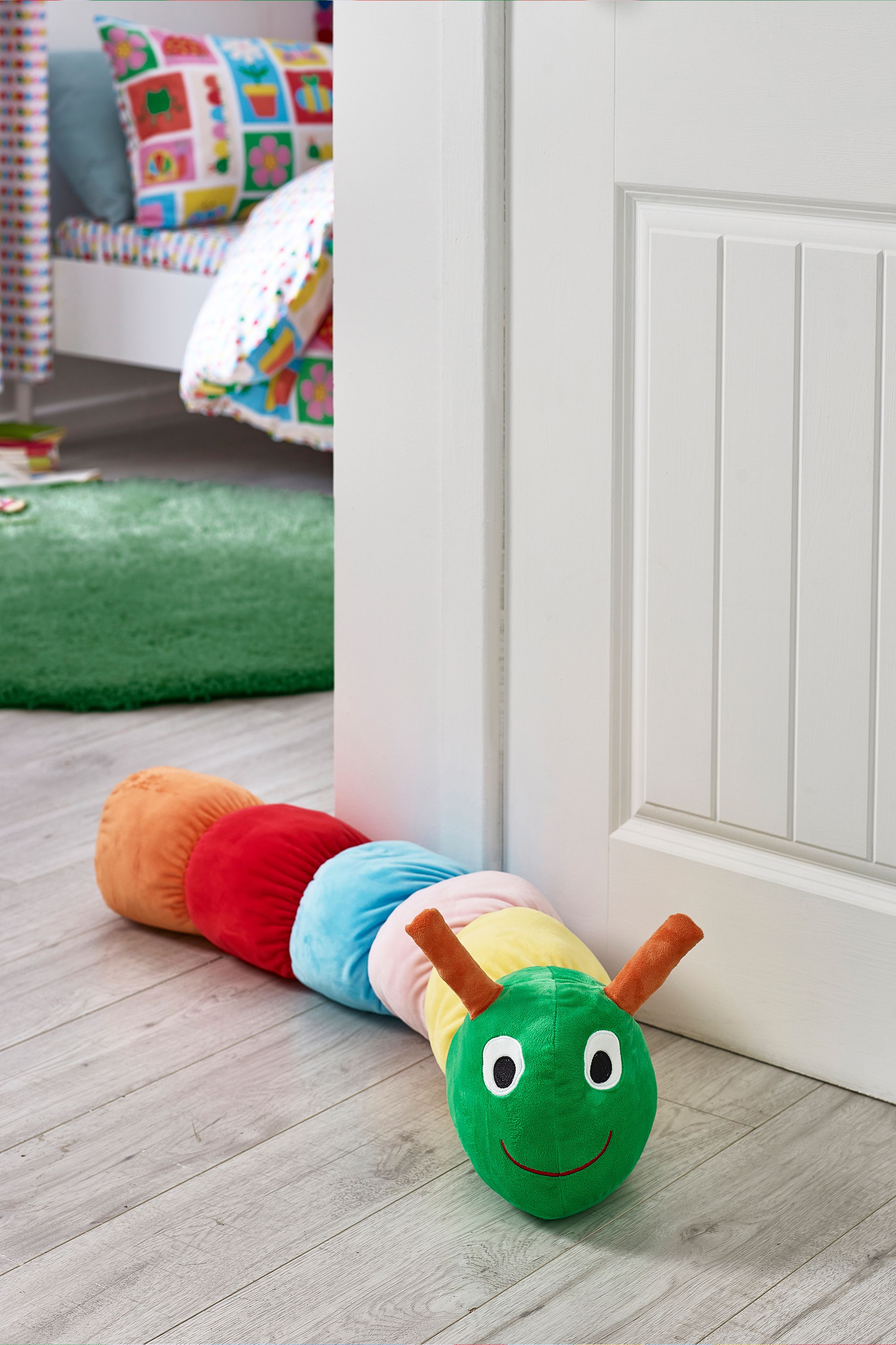 Catherine Lansfield 'Charlee Caterpillar' 3D Shaped Cushion 4