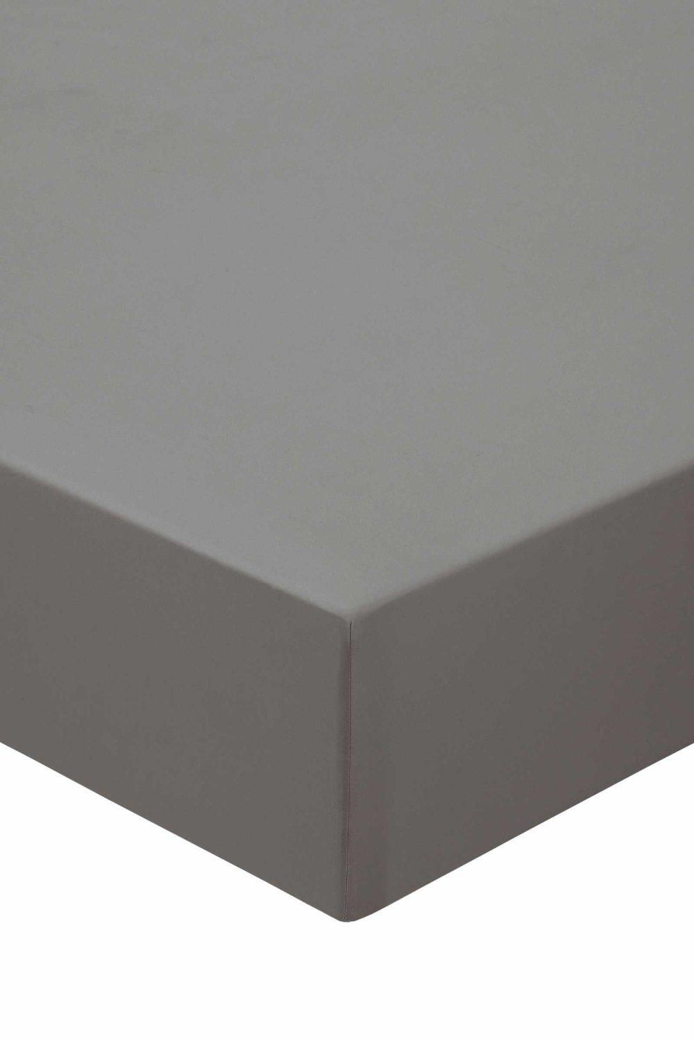 Murmur ' 500TC' Plain Dye Fitted Sheet in Grey