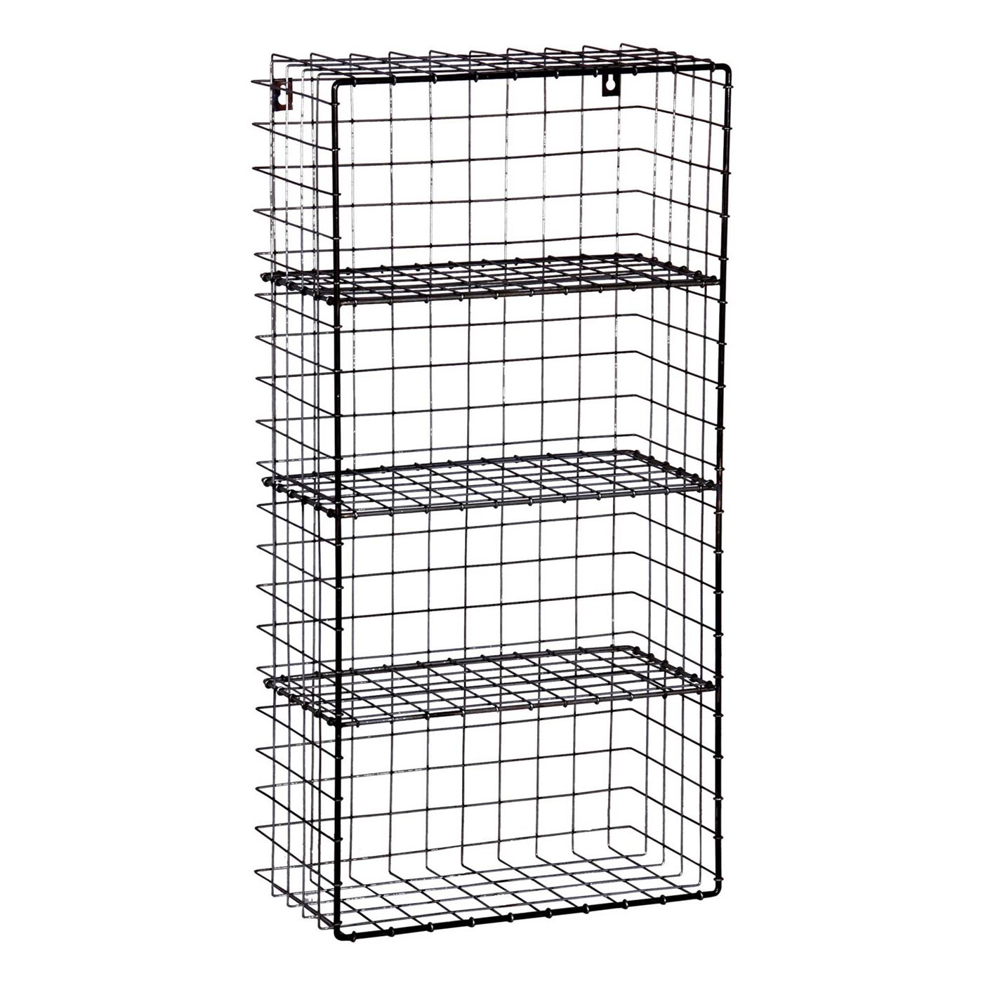 Wire Industrial Wall Rack