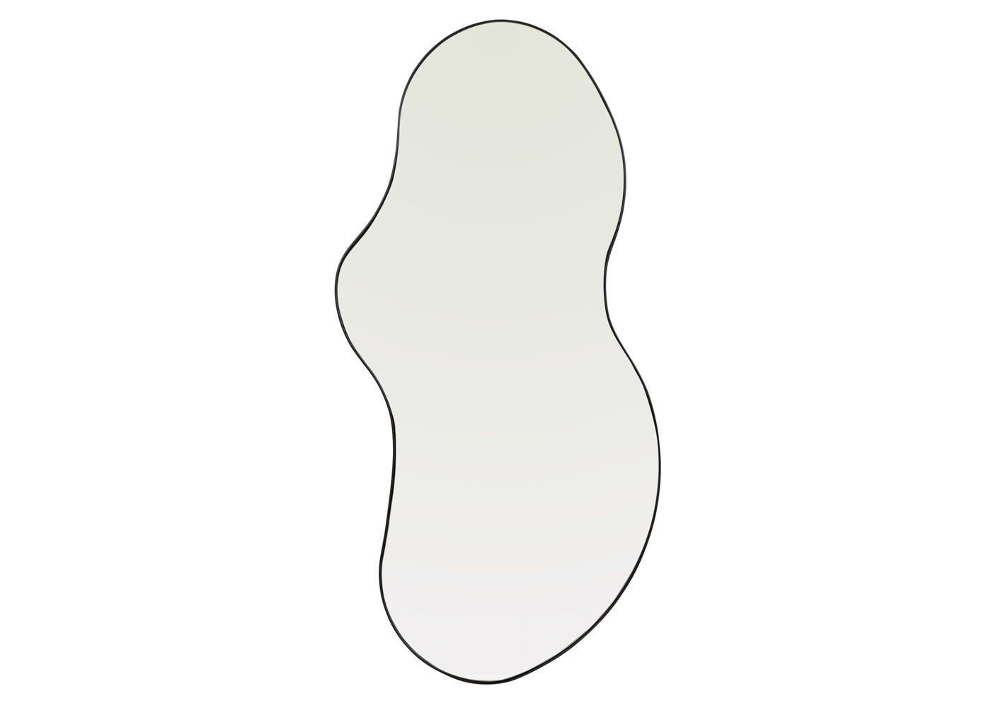 Heal's Fine Edge Mirror Organic Black Tall