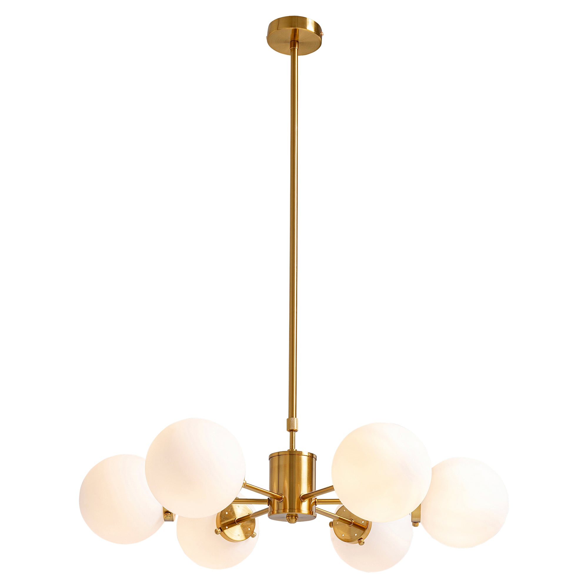 Cleo Gold Bulb Pendant Light Metal | Barker & Stonehouse