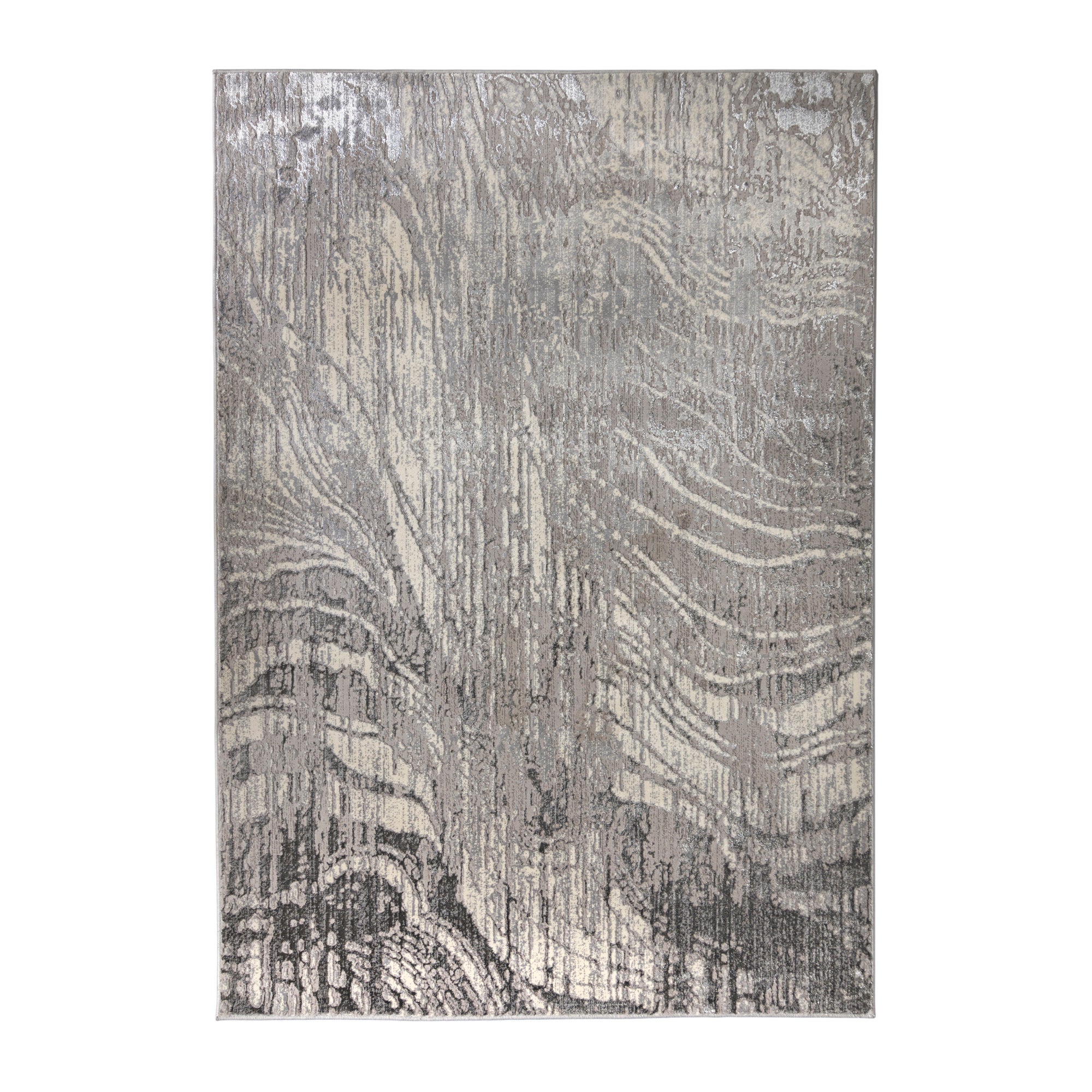 Arissa Rug Silver and Grey