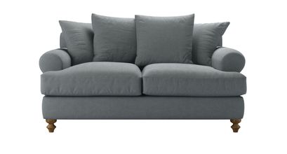 Teddy 2 Seat Sofa Bed in Burnham Norfolk Cotton - sofa.com