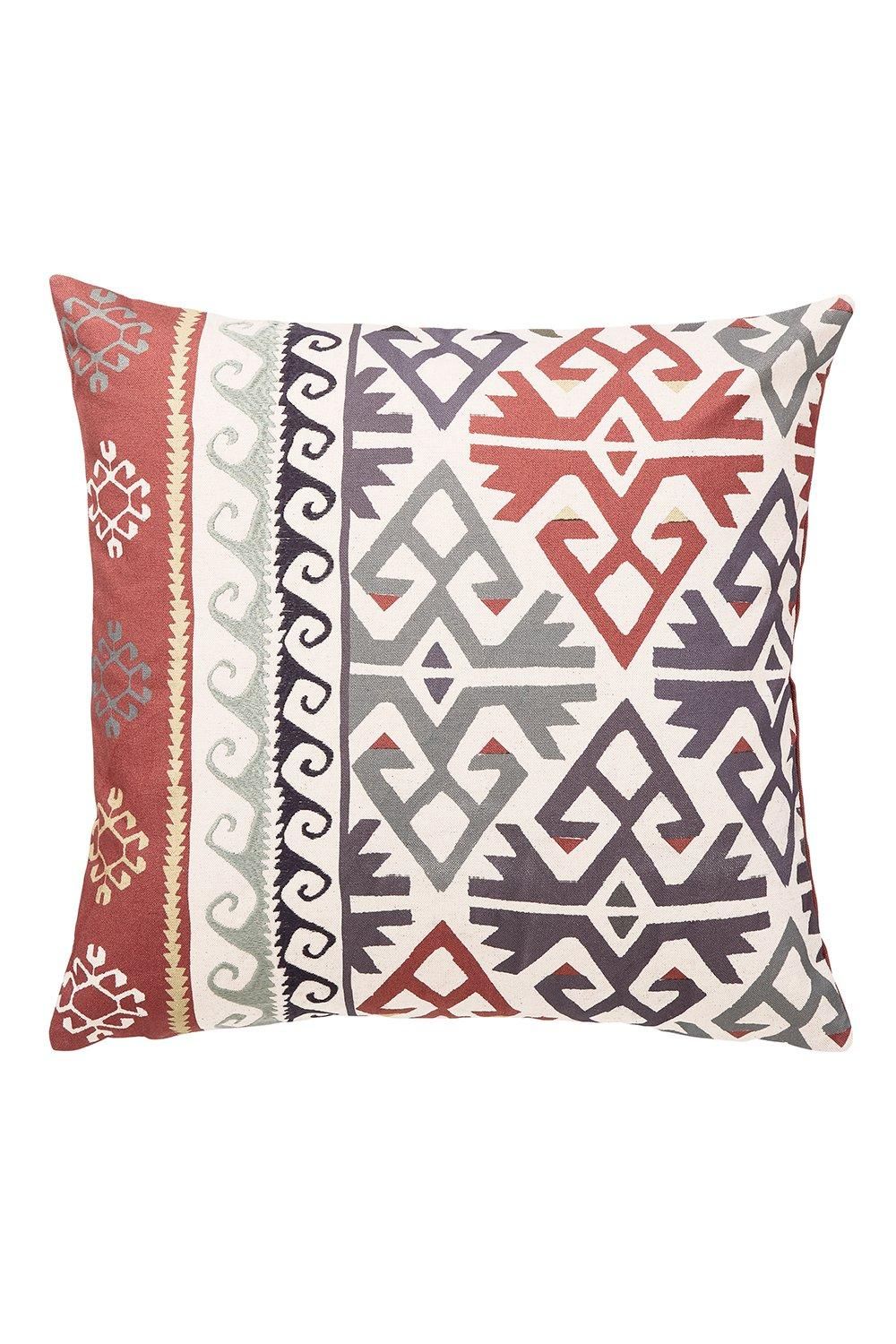 Morris & Co 'Crown Imperial' Cushion 50X50cm in Red