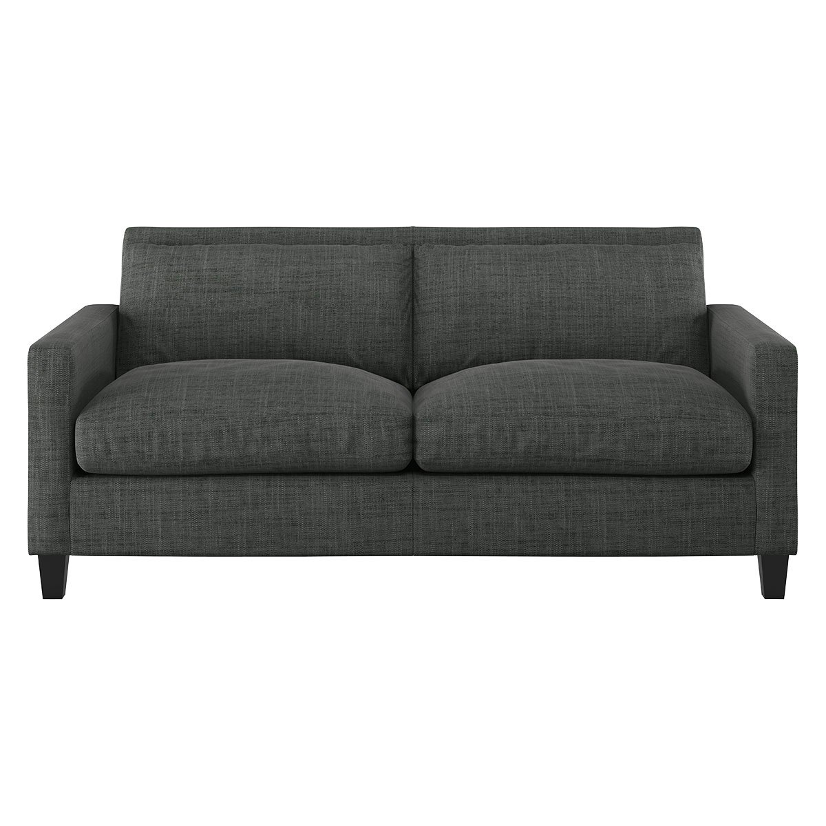 Habitat Chester 2 Seater Fabric Sofa - Charcoal